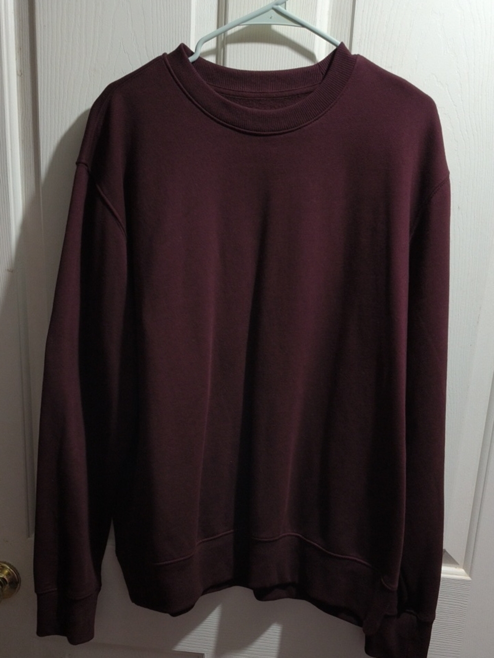 Goodfellow & Co Men's Crewneck Sweater - Plum